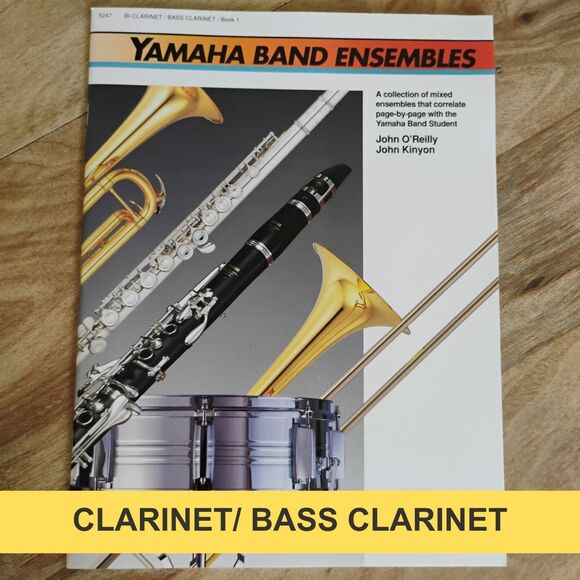 Yahama Band Ensembles Clarinet Book 1 - Picture 1 of 6